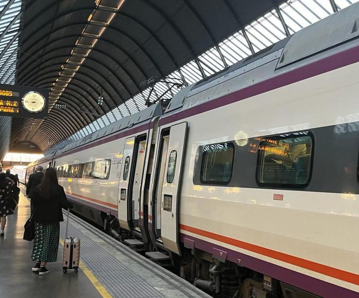 Unos viajeros accediendo a un Avant.  | E.P.