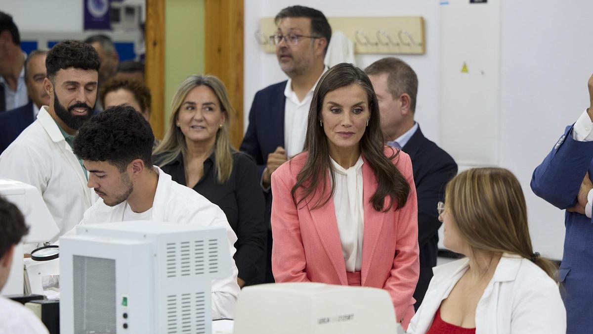 La reina Letizia abre el curso de Formación Profesional.