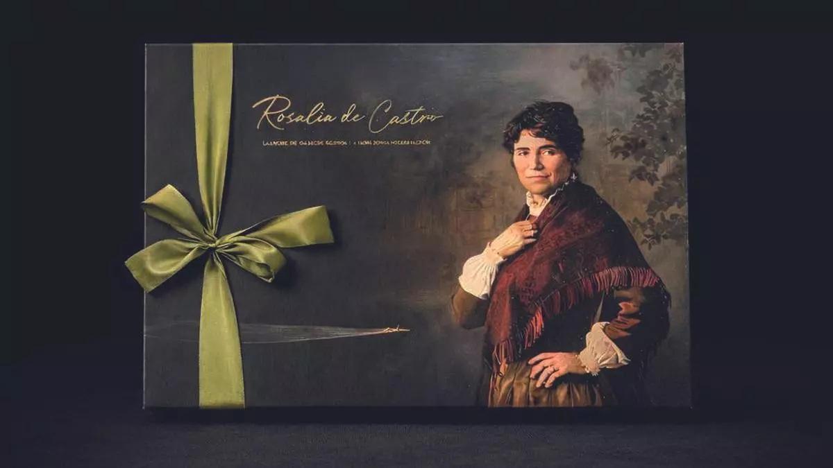El estuche creado por Teófilo para honrar la prosa de Rosalía