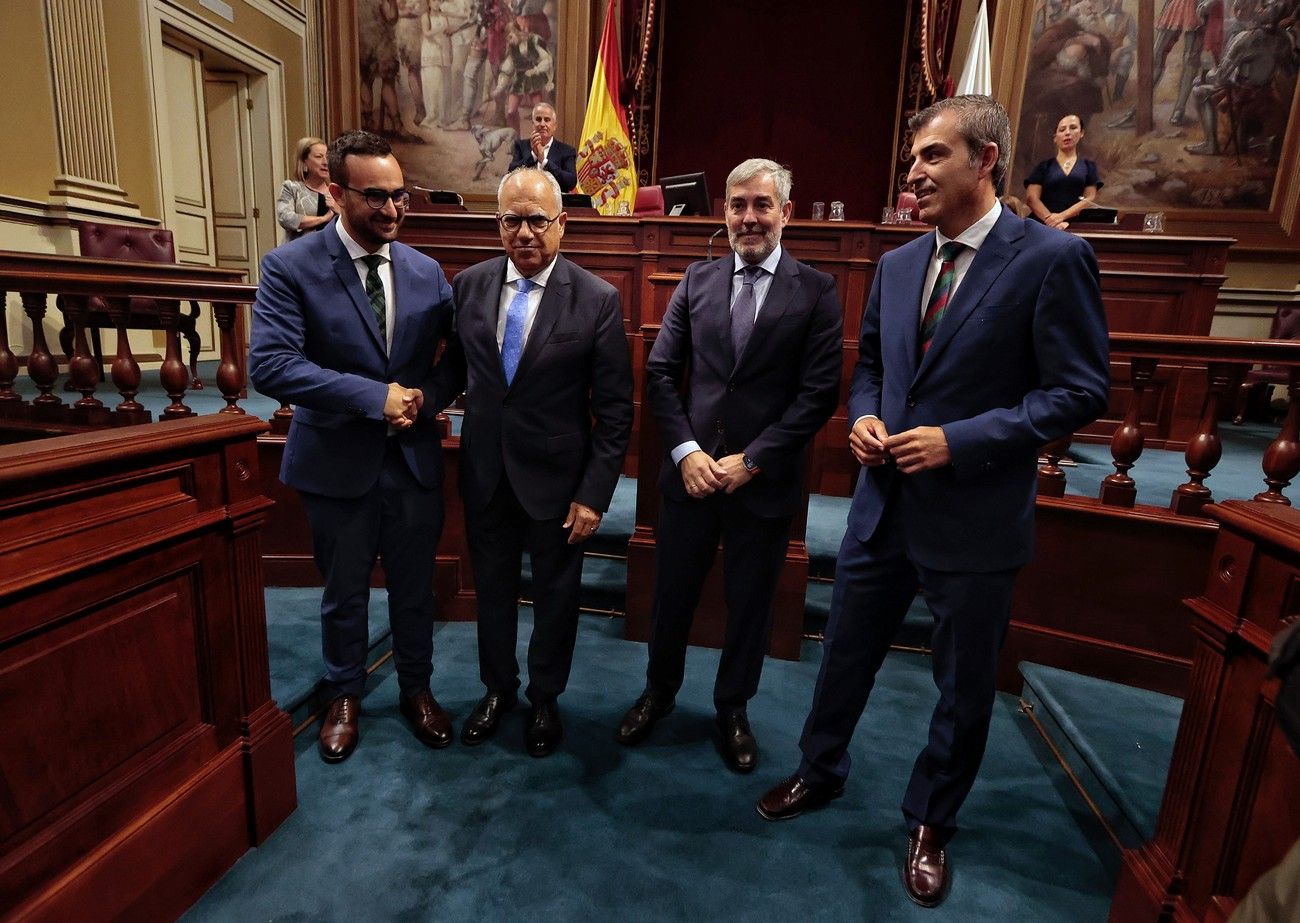 Segunda sesión del debate de investidura en el Parlamento de Canarias