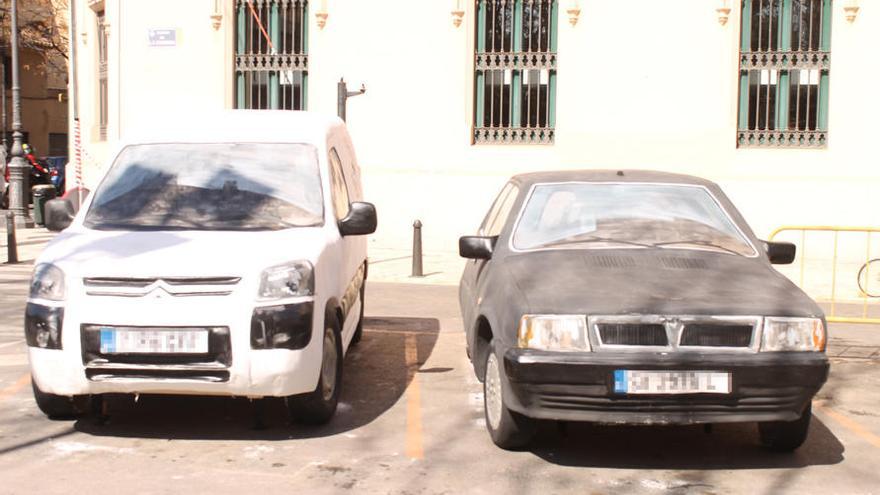 El Lancia Delta que fue de Rita Barberá ha vuelto a aparcar en una calle de la ciudad.
