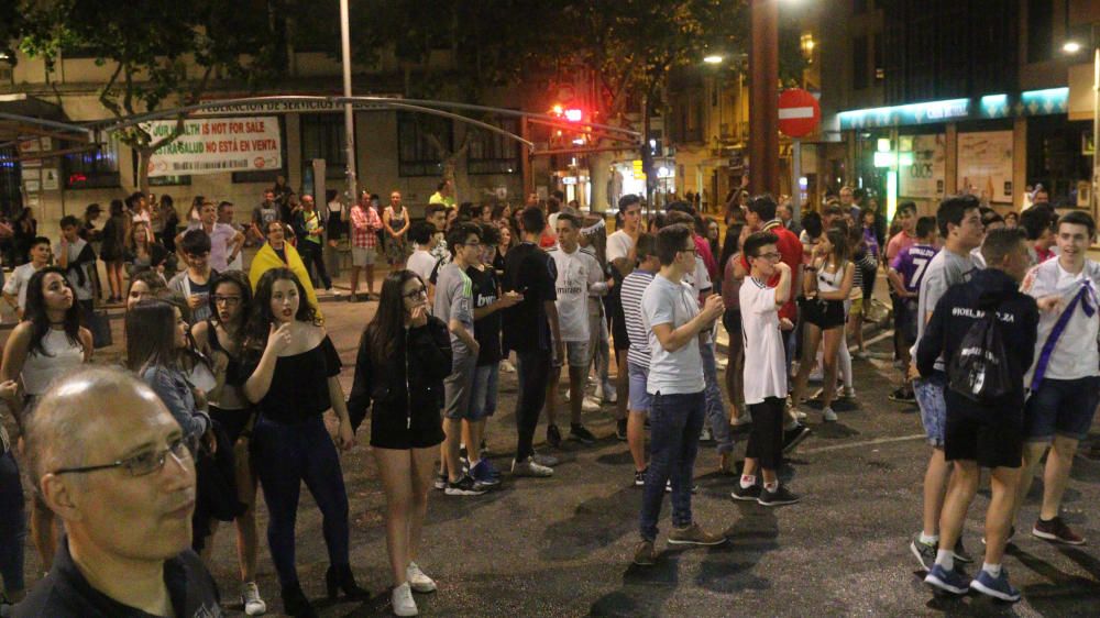 La fiesta se traslada a la Plaza de Alemania