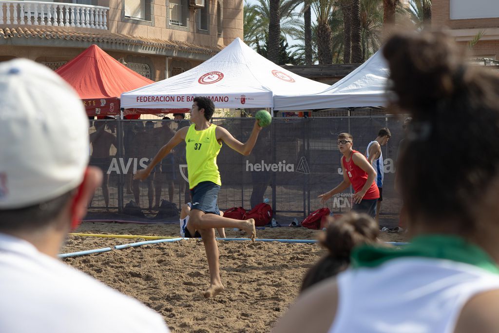 Campeonato de balonmano playa en La Manga