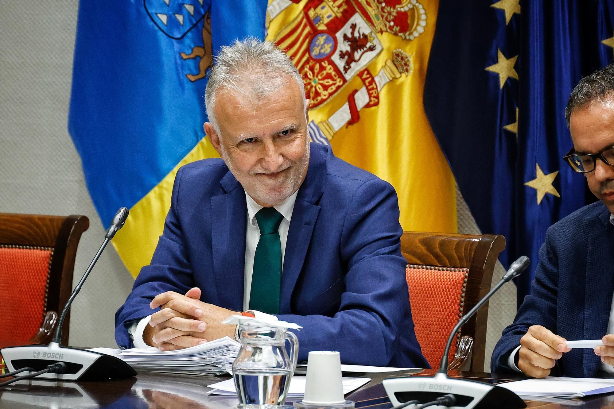 Comparecencia de Ángel Víctor Torres en el Parlamento de Canarias