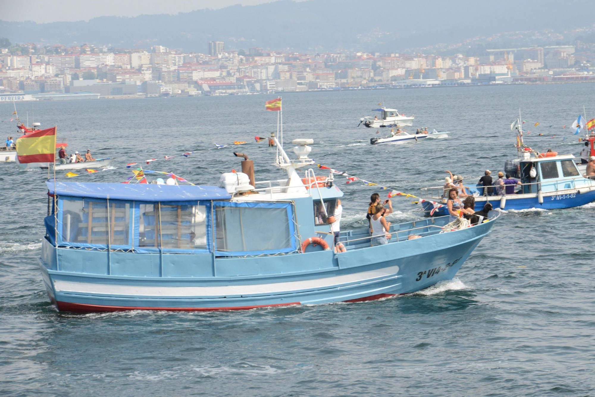 Las celebraciones de la Virgen de Carmen en Cangas