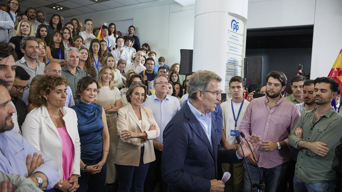 El PP celebra los buenos resultados.