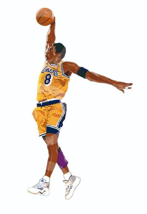 Ilustraciones en honor a Kobe Bryant