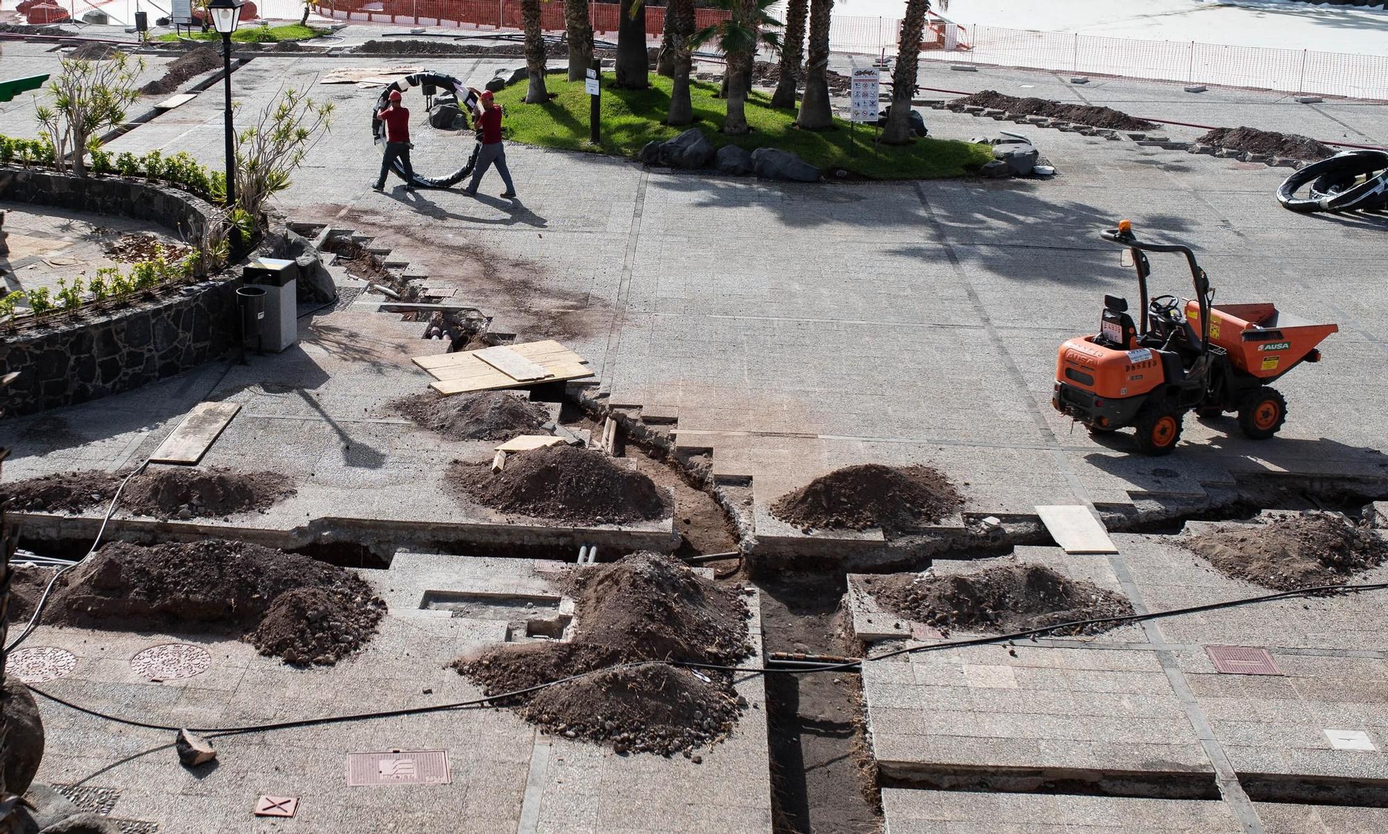 Obras en el Parque Marítimo