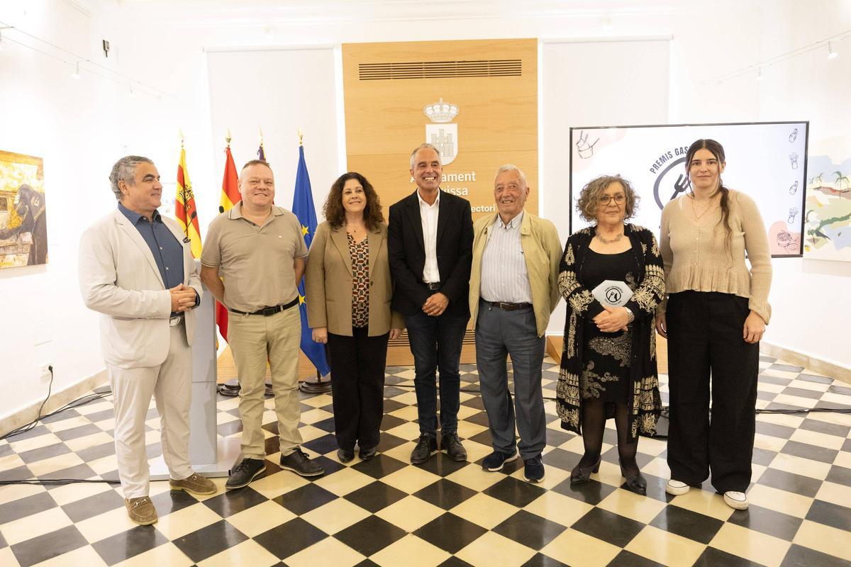 Foto de familia de los premiados
