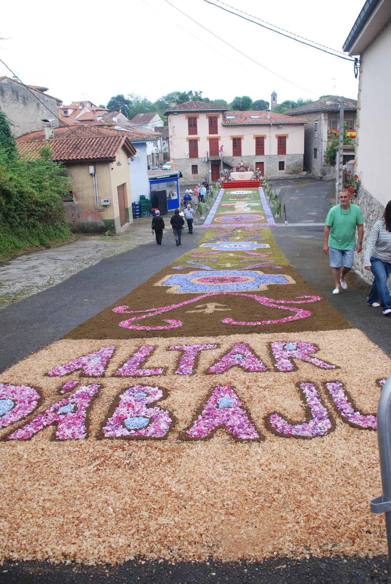 Fiesta sacramental en Cue (Llanes)