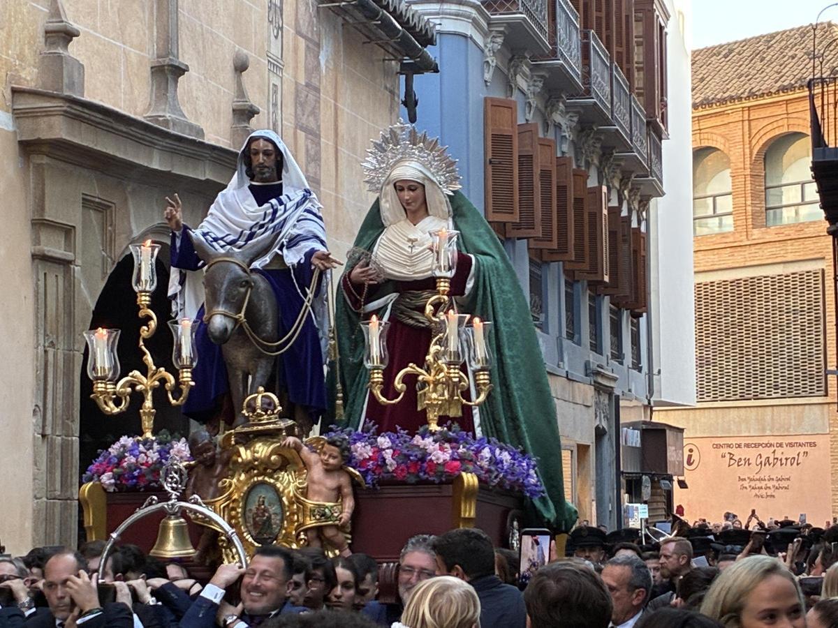 Traslado de la Pollinica, el domingo 22 de marzo de 2026 en Málaga
