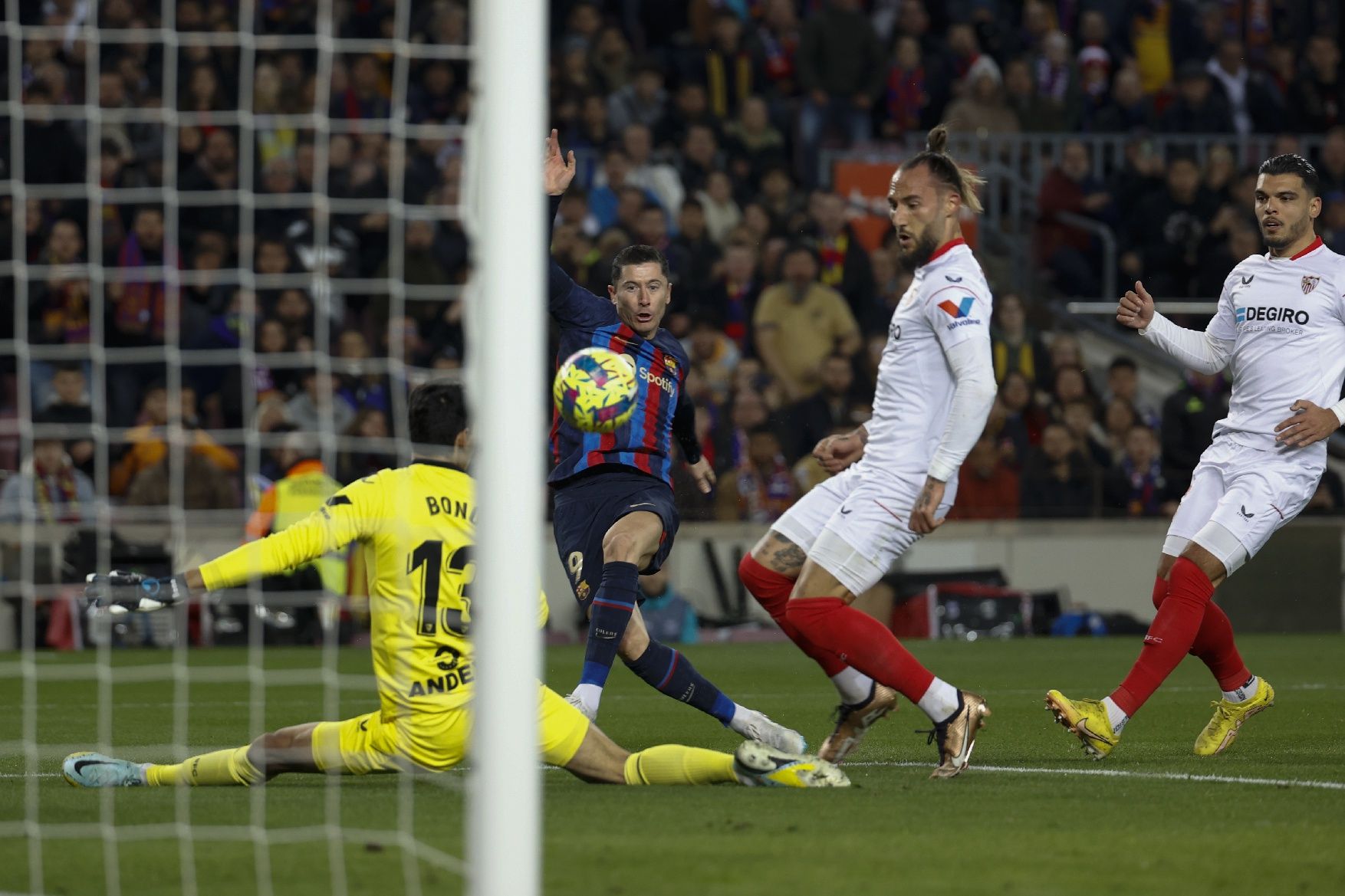 Totes les imatges del partit del Barça - Sevilla