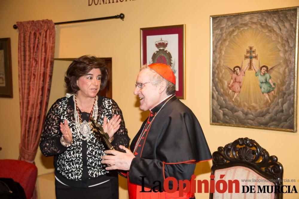 Visita del Cardenal Lluís María Martínez i Sistach