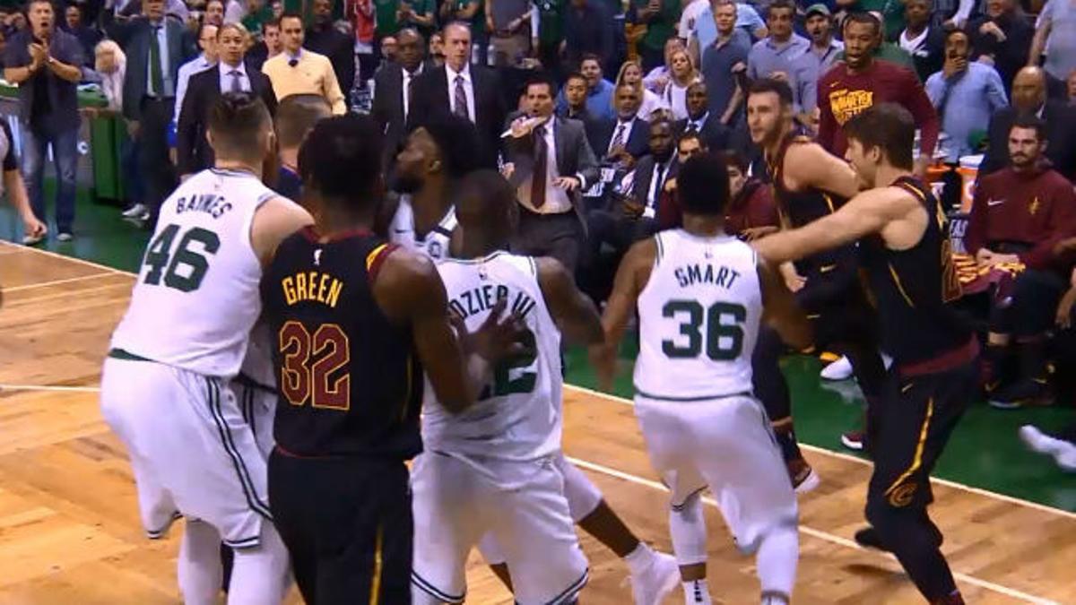 Tangana en el Celtics - Cavaliers