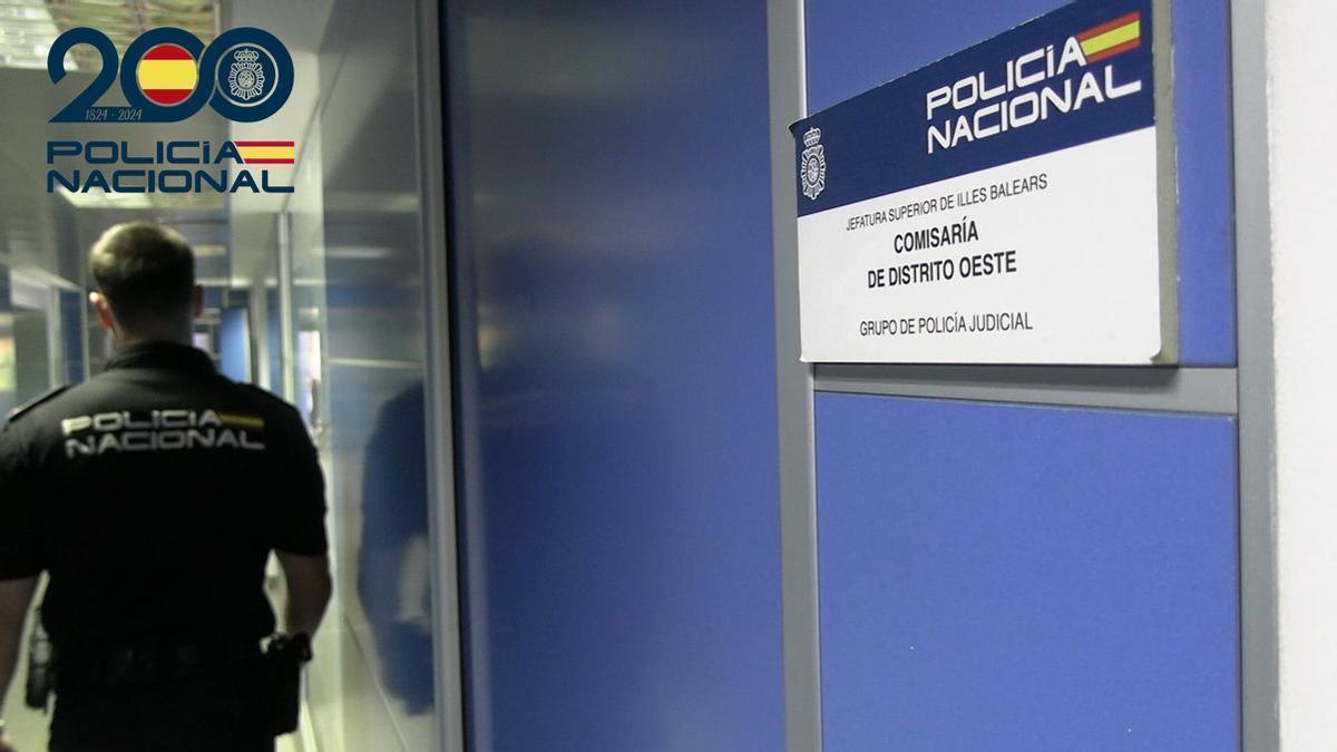 Un investigador del Grupo de Policía Judicial del Distrito Oeste, que realizó la investigación.