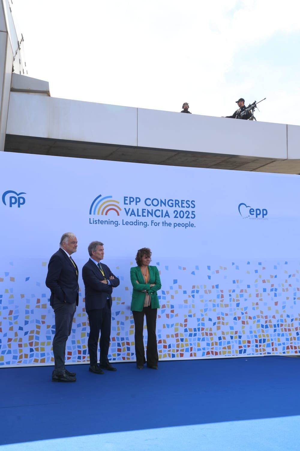 La primera jornada del congreso del PPE en València, en imágenes