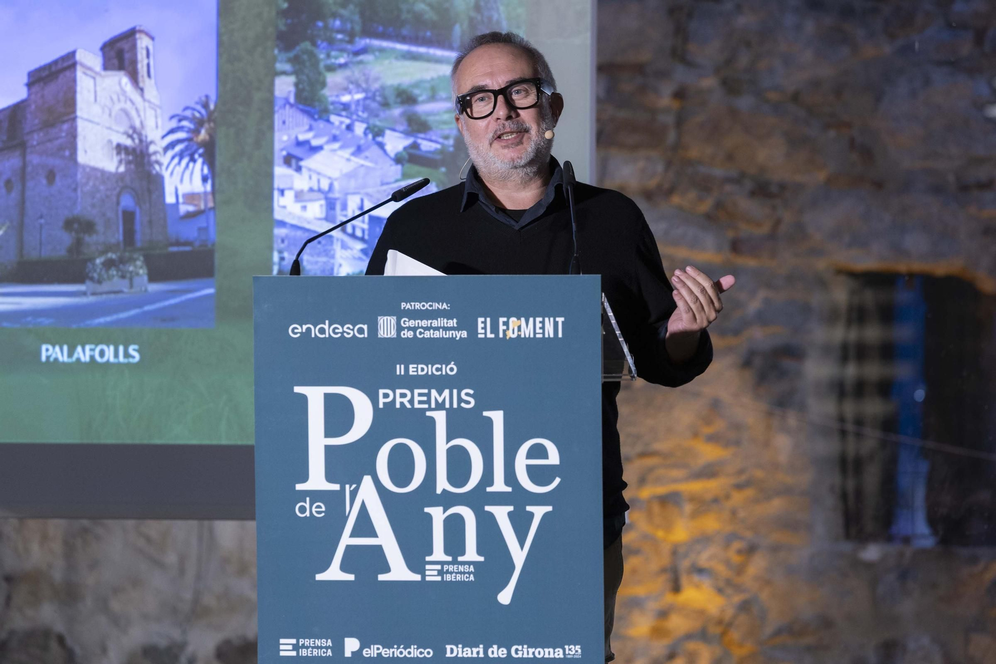 Les imatges dels Premis Poble de l’Any 2024 al Castell de Calonge