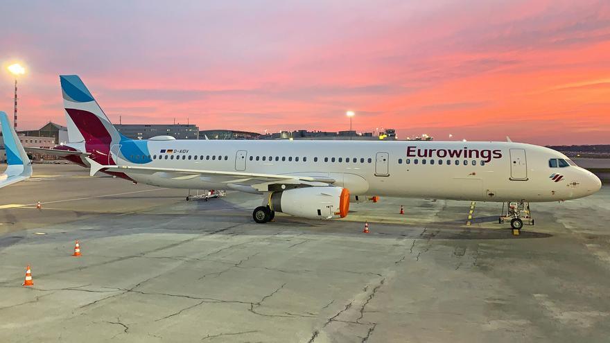 Eurowings preparada para el ‘boom’ de vuelos a Mallorca: 400 a la semana