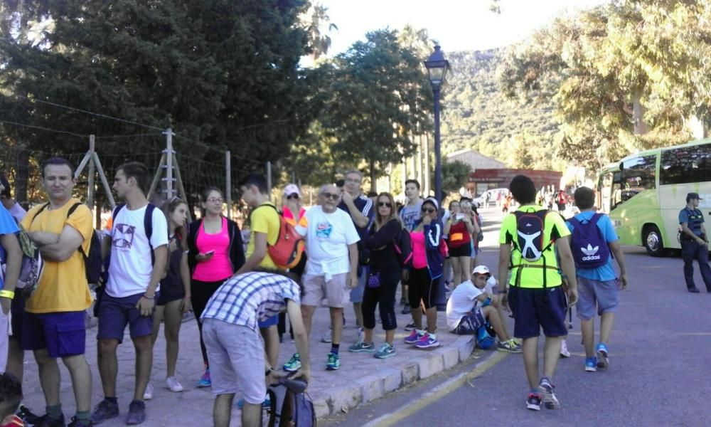 43 edición de la marcha Des Güell a Lluc a peu