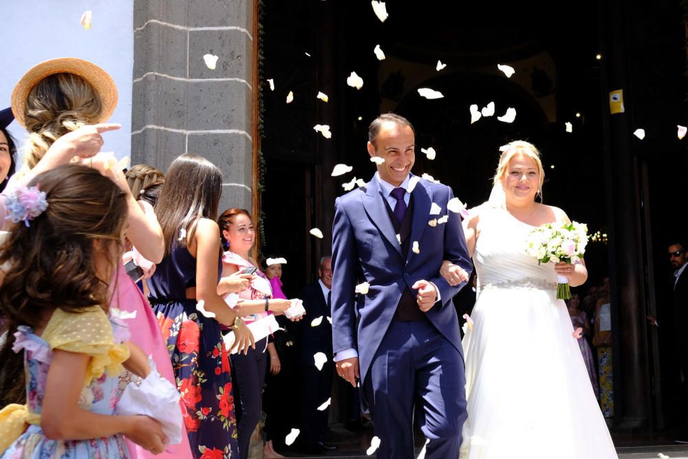 07-07-18. TEROR. Boda de Davinia Domínguez, ...