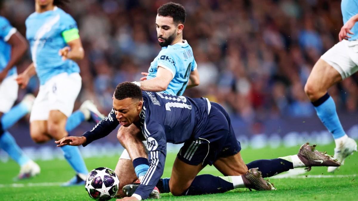 Mbappé reapareció y jugó 20 minutos contra el City