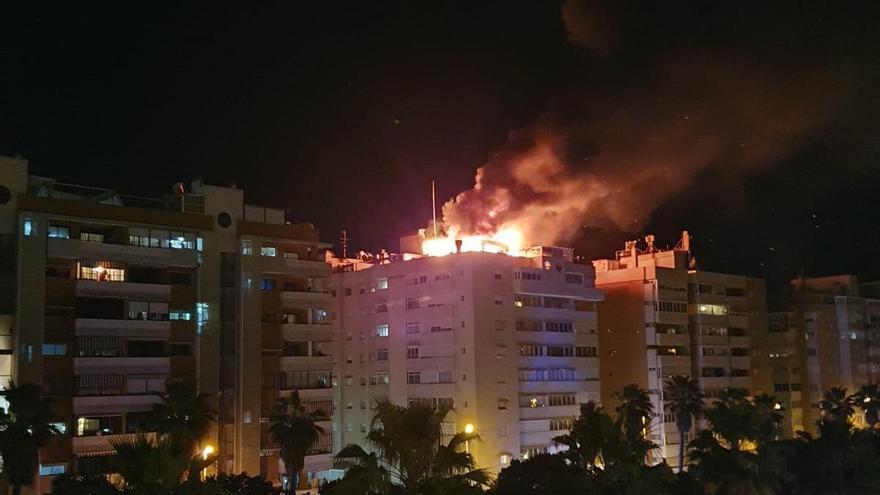 Terrible incendio en un piso de Alicante
