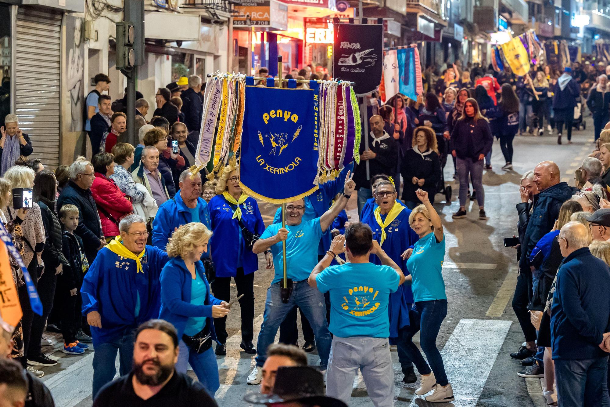 La Entrada de Peñas marca el inicio de las Fiestas de Benidorm