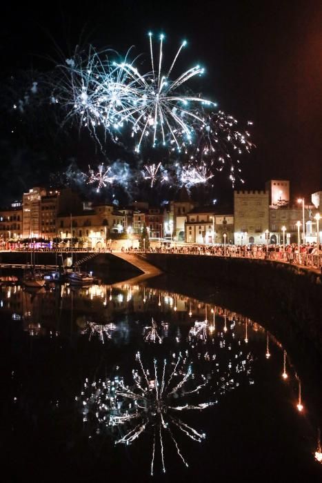 Fuegos de Begoña en Gijón