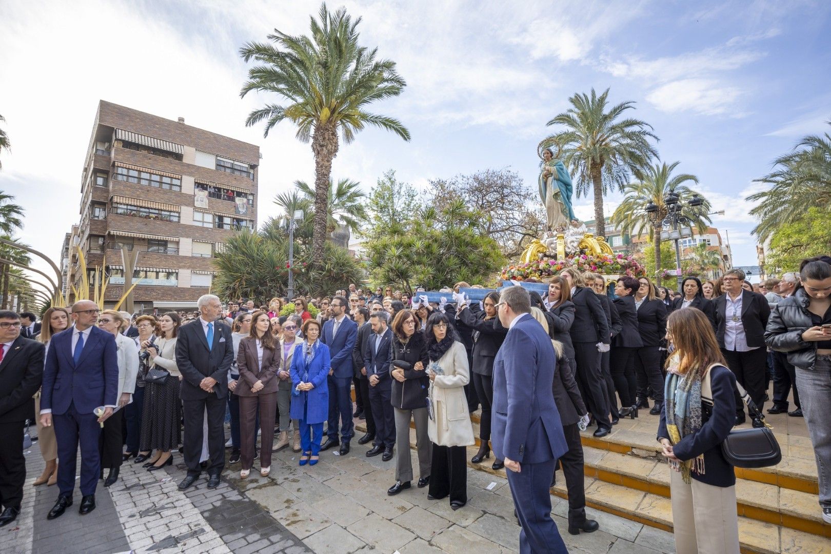 Las imágenes de la procesión del Encuentro del Domingo de Resurrección en Torrevieja