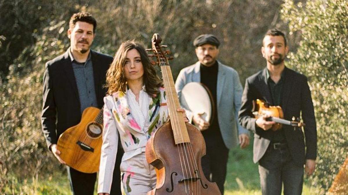 Pilar Almalé Quartet en una imagen promocional.