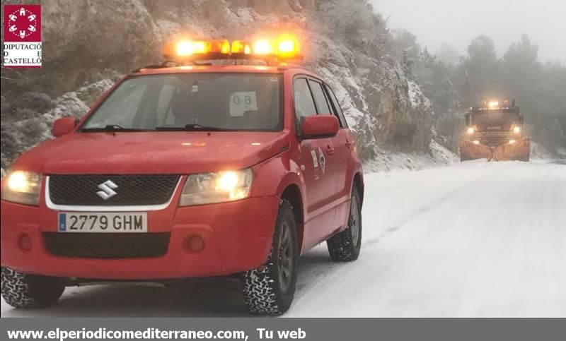 Las mejores imágenes de la nieve en Castellón