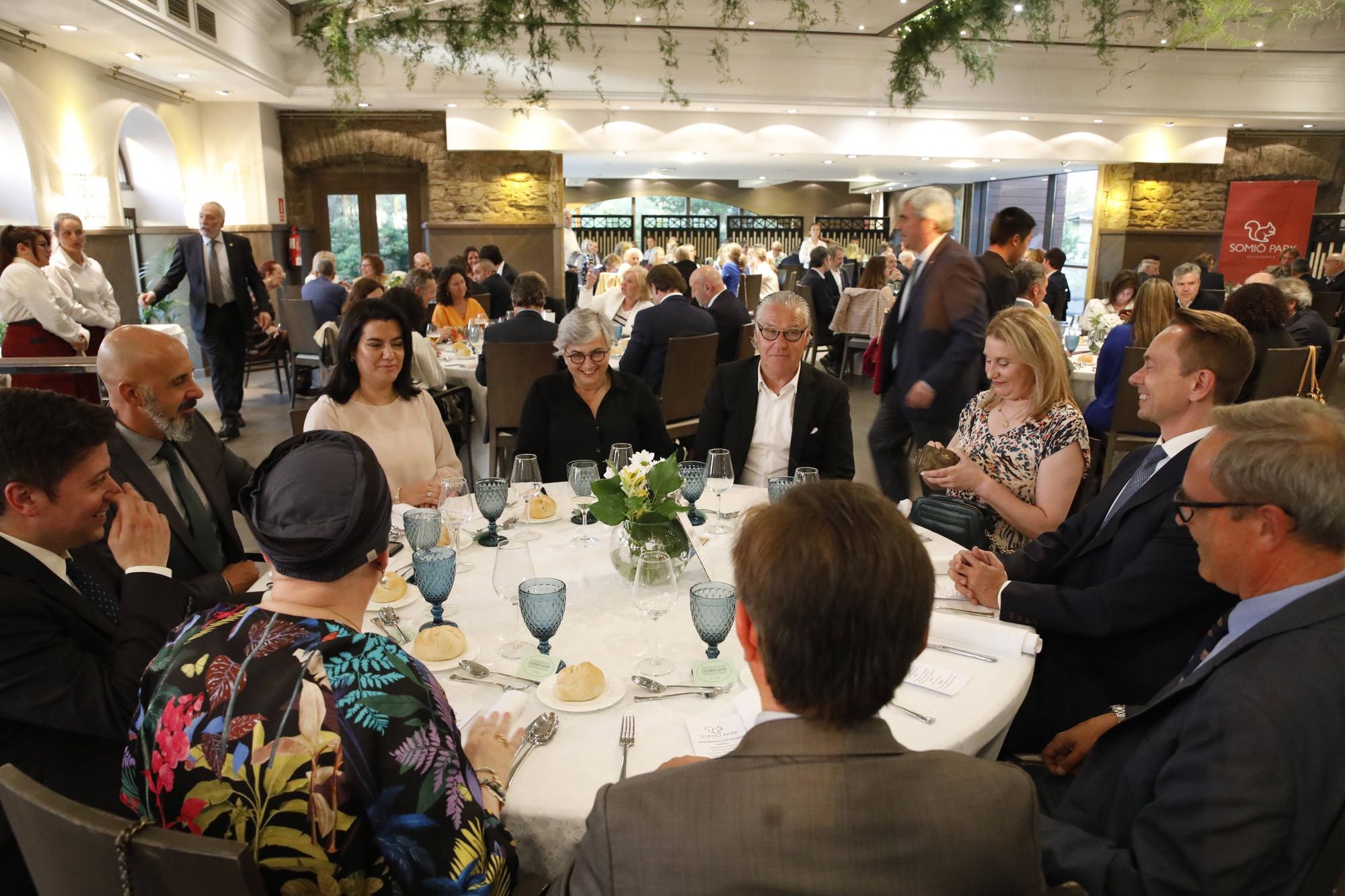 La cena del Club Rotario de Gijón, en imágenes