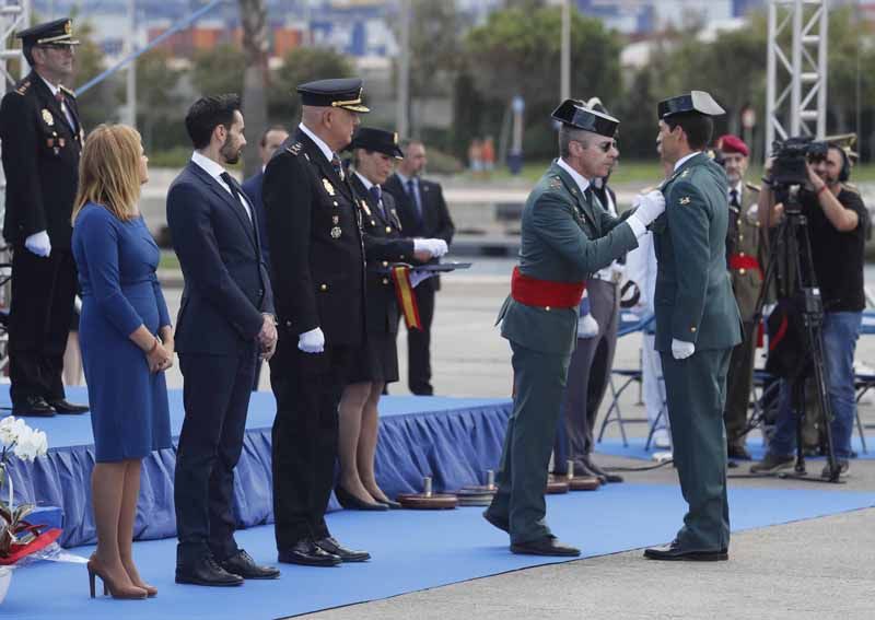 Celebración del día de la Policía Nacional en València