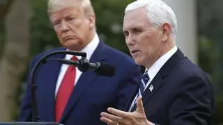 El exvicepresidente Mike Pence asegura que no respaldará la candidatura de Trump