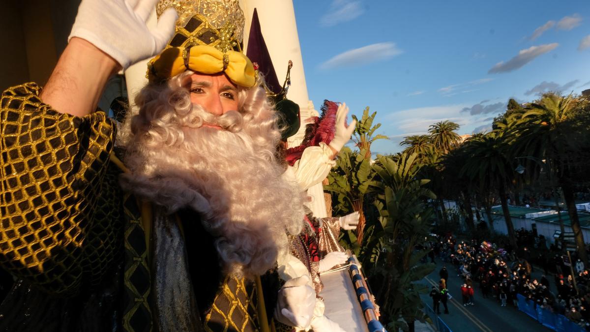 La Cabalgata de los Reyes Magos de Málaga de 2021