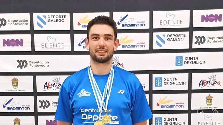 Gabriel Fernández firma un brillante doble oro en el Máster Territorial N6 Absoluto de A Estrada
