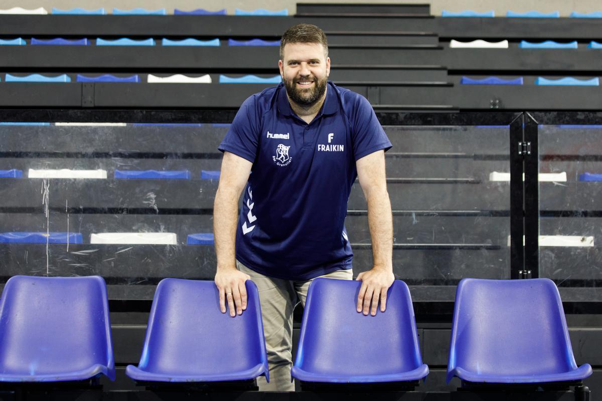 Antonio Rama, entrenador del BM Granollers de balonmano