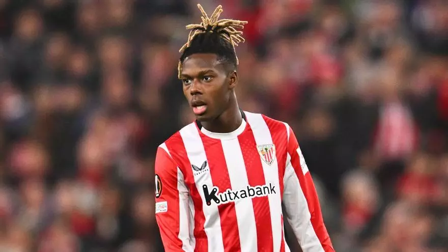 Nico Williams vuelve con el grupo al superar el proceso gripal