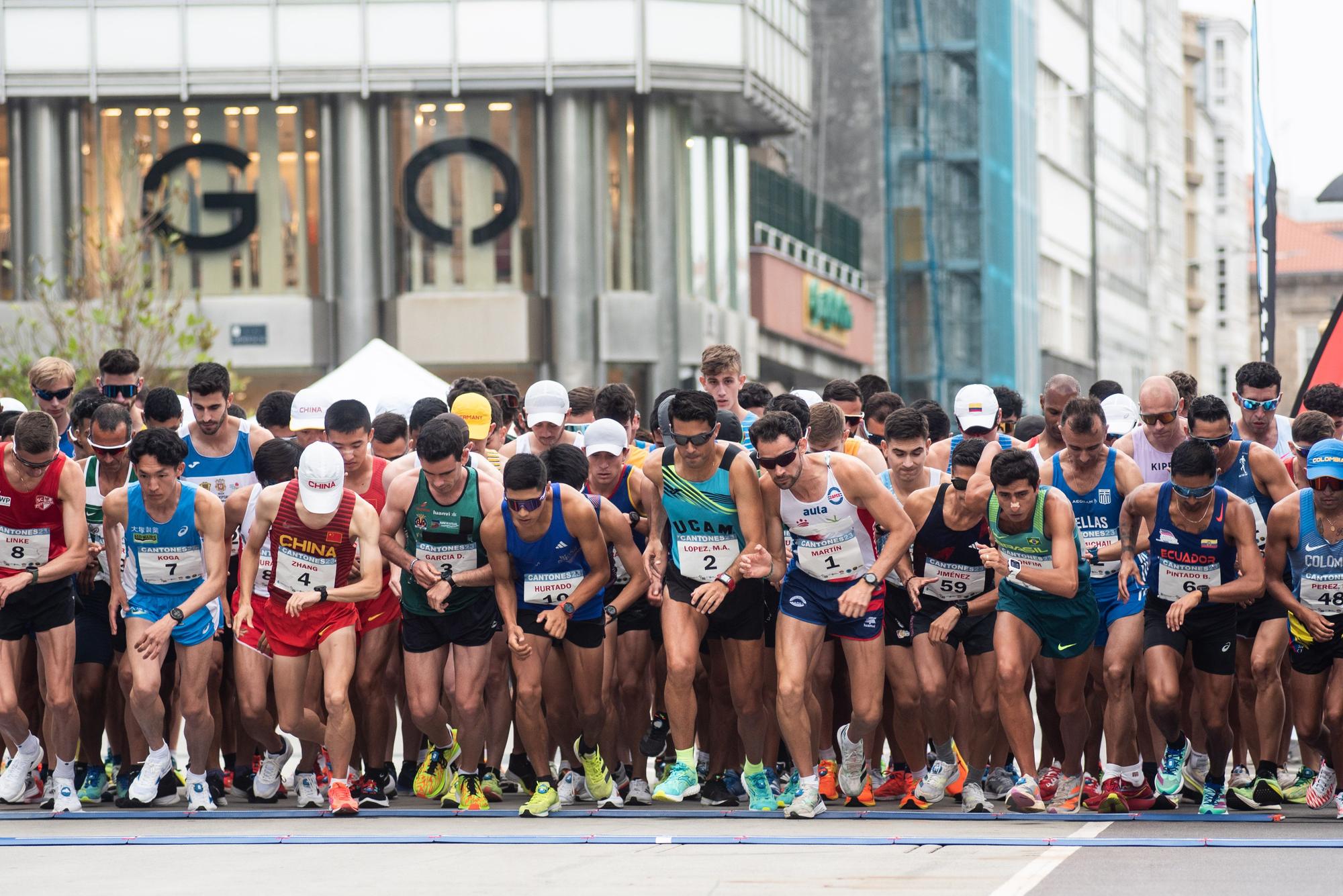 García y Bonfim ganan el GP Cantones de A Coruña