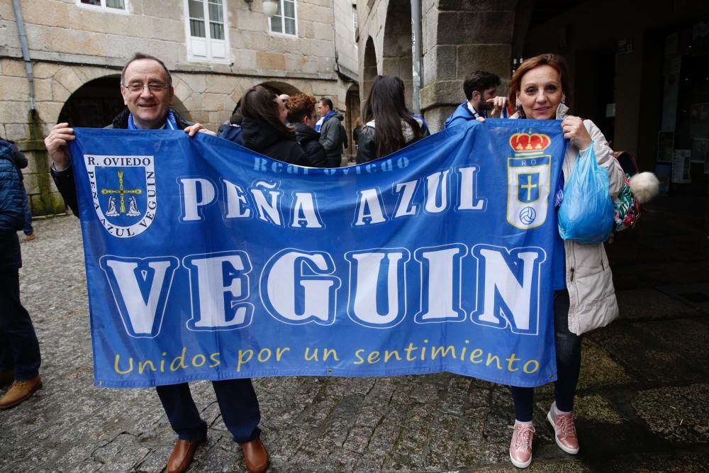 El oviedismo tiñe Lugo de azul