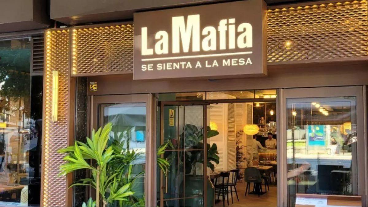 Un restaurante de 'La Mafia se sienta a la mesa'.