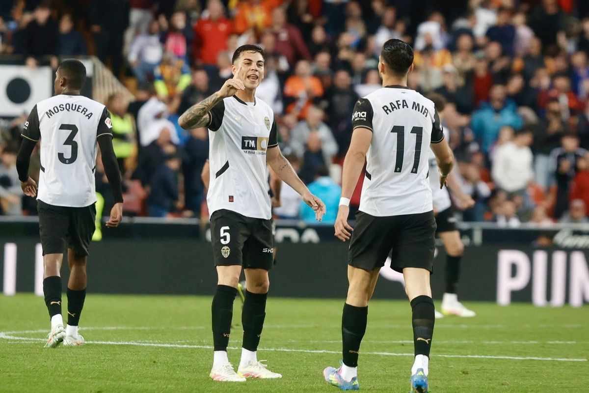 Barrenechea ha dejado huella en Mestalla