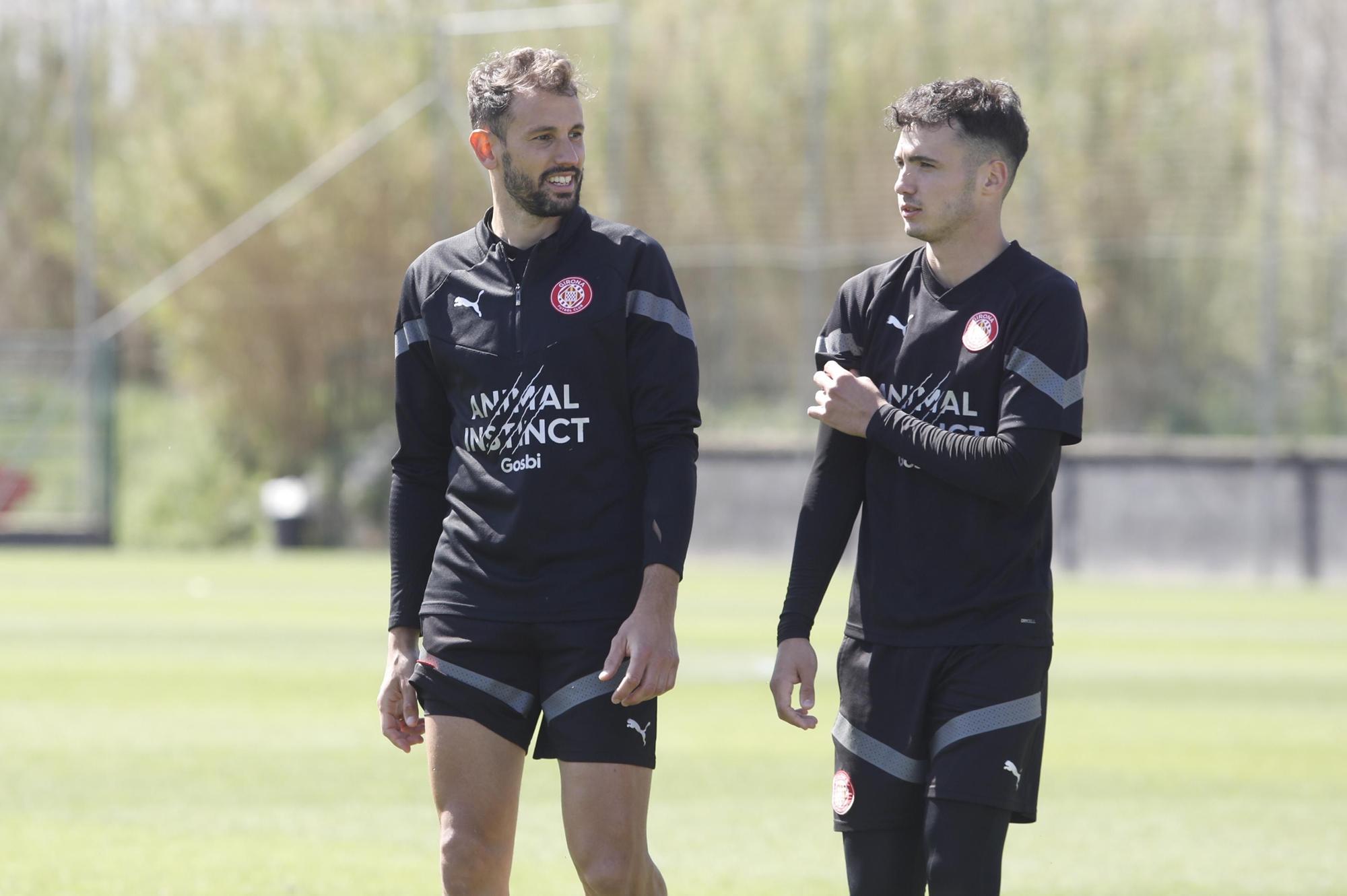 Entrenament de portes obertes del Girona FC