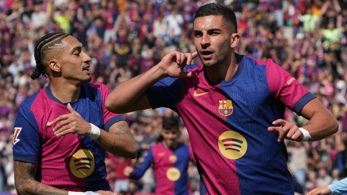 Atlético de Madrid - FC Barcelona | El gol de Ferran Torres