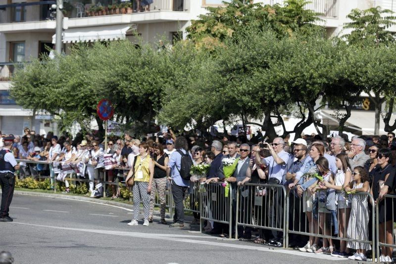 Homenaje a las vííctimas de Cambrils