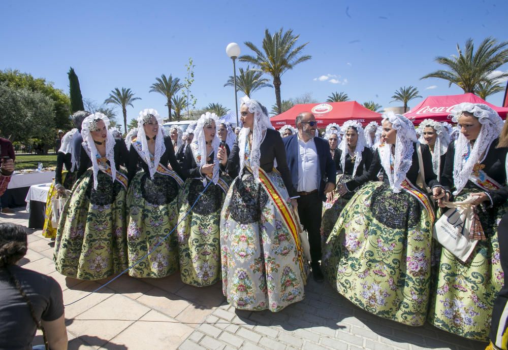 Hogueras en la Universidad de Alicante