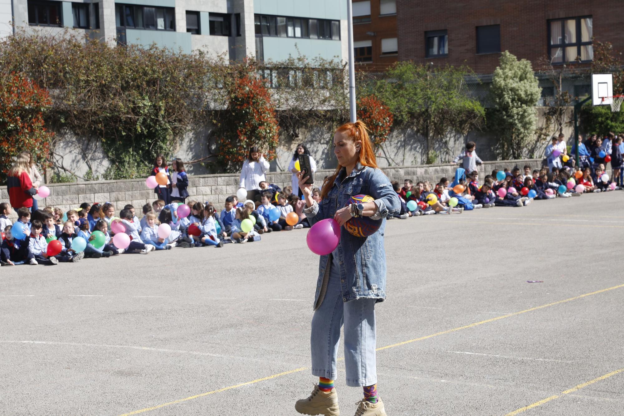 En imágenes: El colegio La Milagrosa de Gijón celebra el Día Mundial del Síndrome de Down