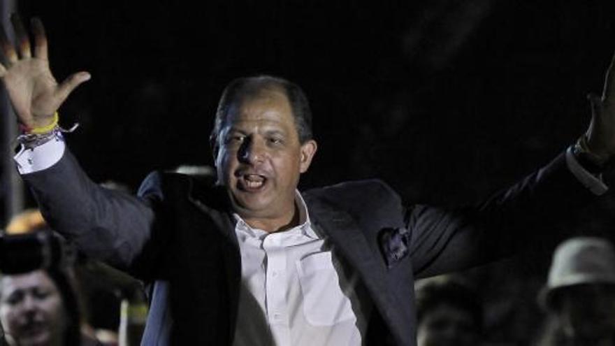 Luis Guillermo Solís, presidente electo de Costa Rica.