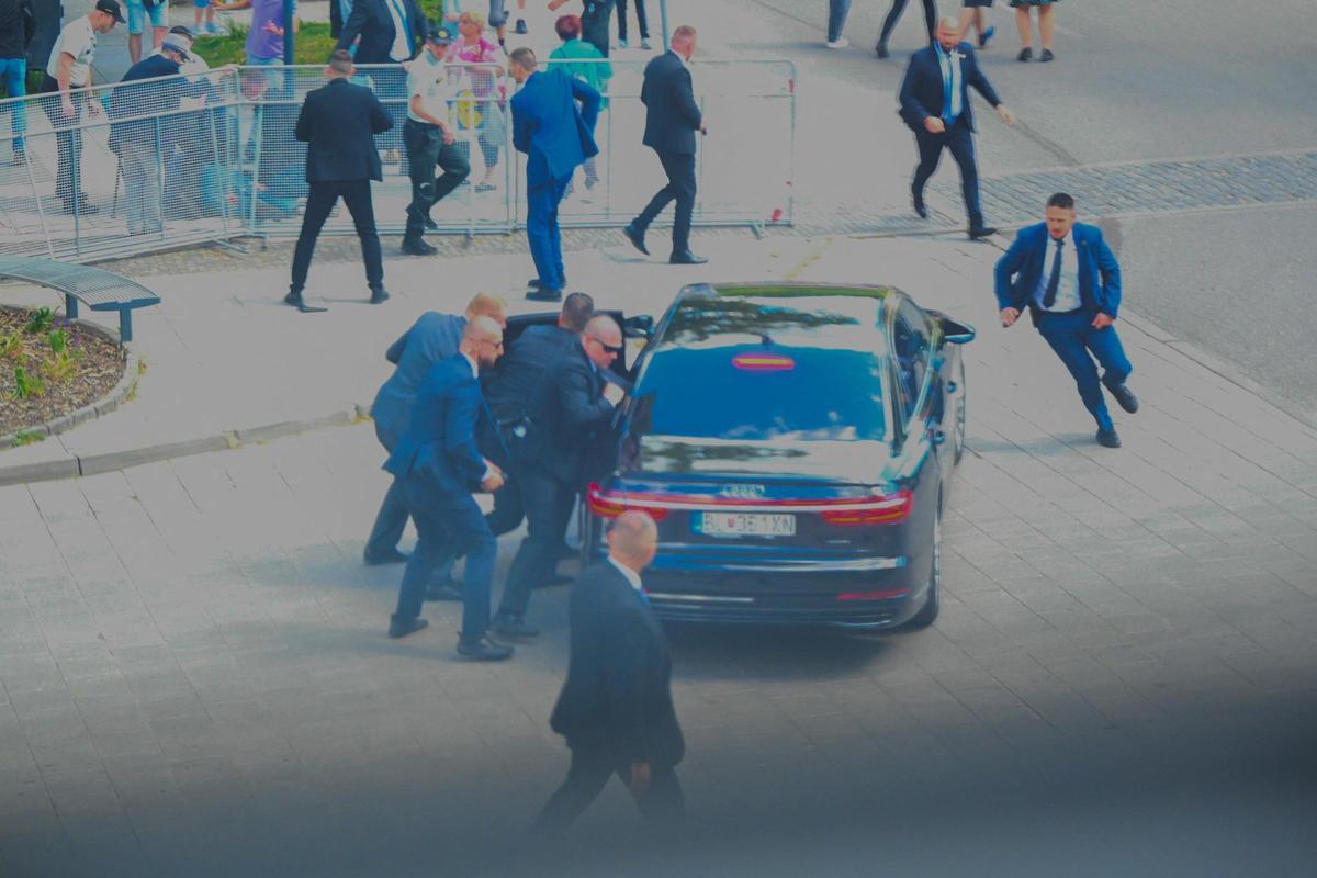 Una persona es detenida después del tiroteo contra el primer ministro eslovaco, Robert Fico