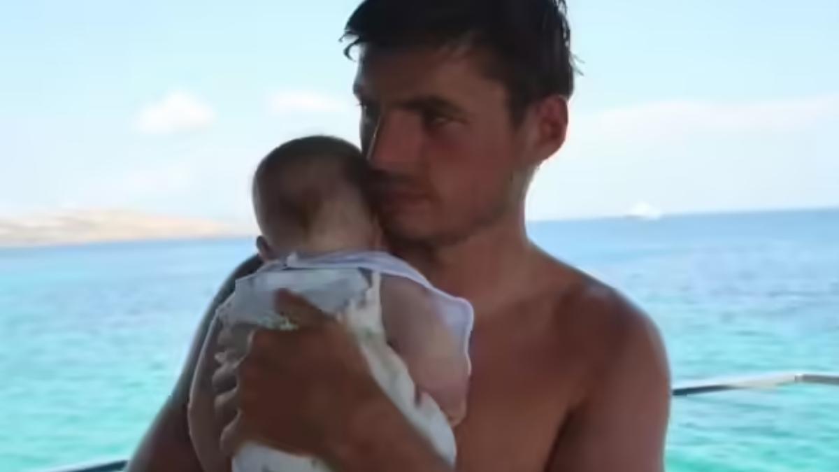 Max, con su hija Lily el pasado verano